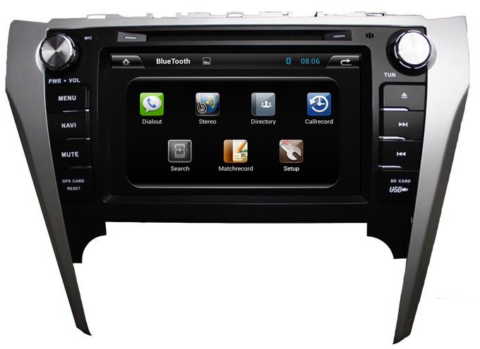 Ouchuangbo Car Stereo DVD Player for Toyota Camry 2012 Android 4.2 Auto GPS Navi USB TV System OCB-8016C