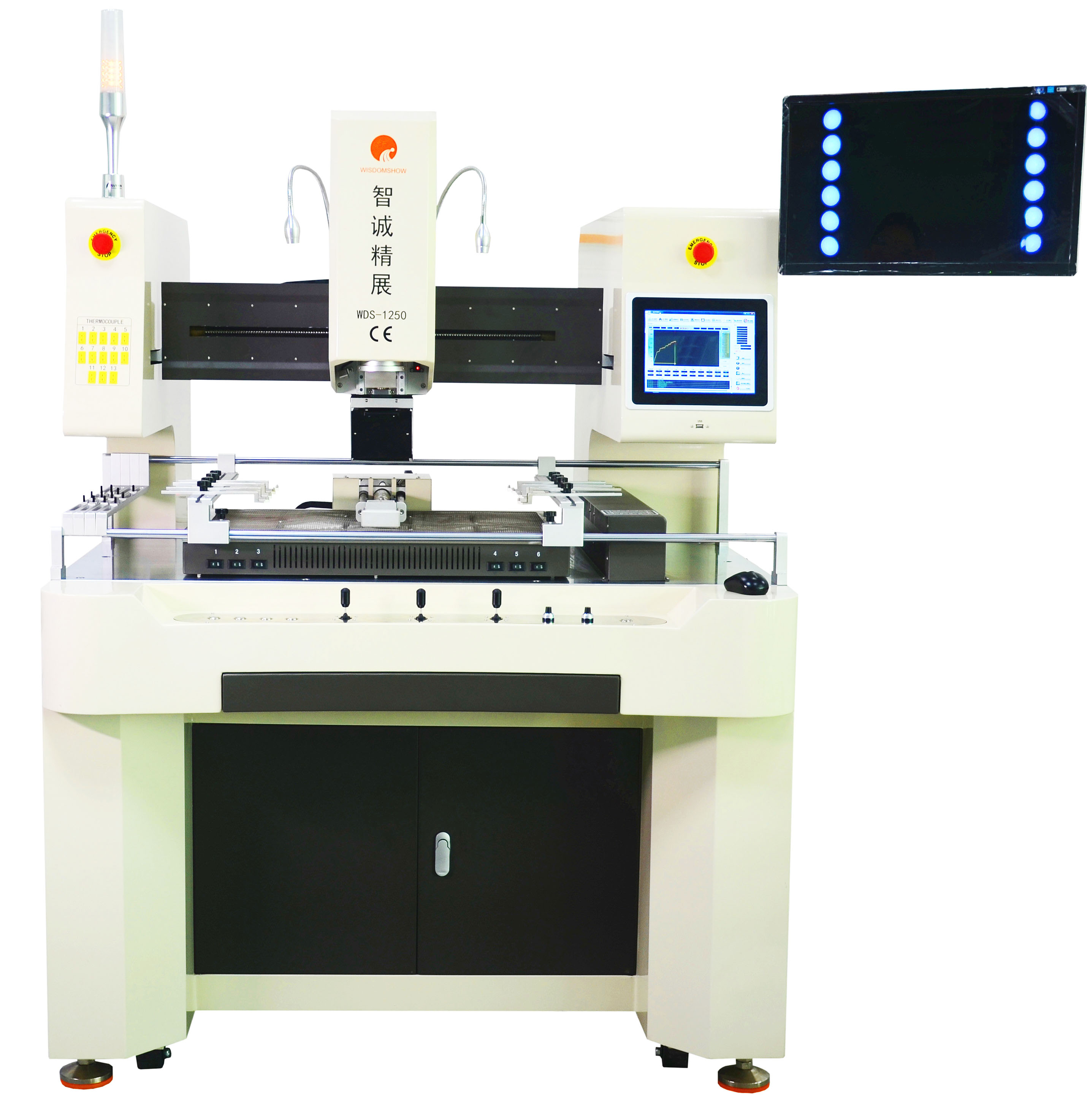 Full Automatic BGA Rework Station 220V 110V Hot Air IR Reballing Machine