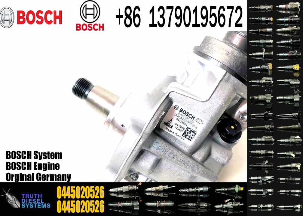 Hot Selling New Diesel Engine Fuel Injection Pump 0 445 020 526 0445020526 Common Rail Fuel Pump Auto Spare Parts