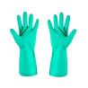 Buy cheap 18 Mil Kitchen Xxl Nitrile Glove Green Flocked Lining Chem Touch Nitrile Gloves from wholesalers