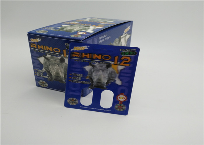 Hardsteel EXtacy Sex Pill Blister Card Packaging