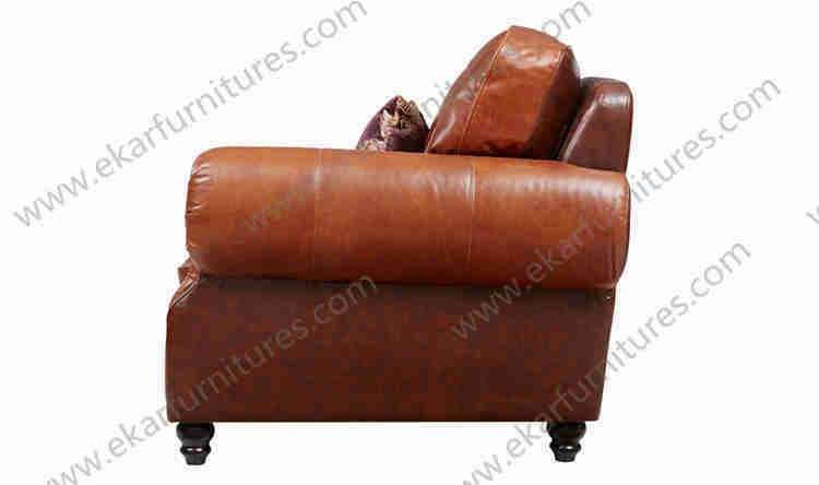 Hot Sale Furniture Modern Leather Sofa W-ALKS809