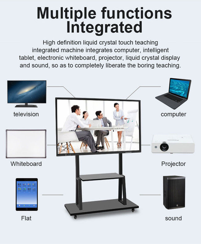 105In Conference Interactive Flat Panel Led Interactive Smart Board 0