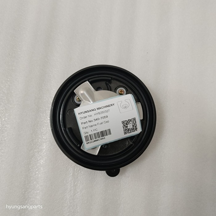 Fuel Cap 349-7059 3497059 for Engine C4.4 3412C Excavator 312D 313D 320B 321C 322C 324D