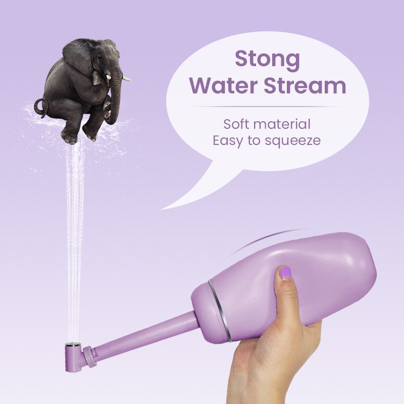 Compact Portable Electric Bidet 380ML Water Capacity For Hygienic Cleaning
