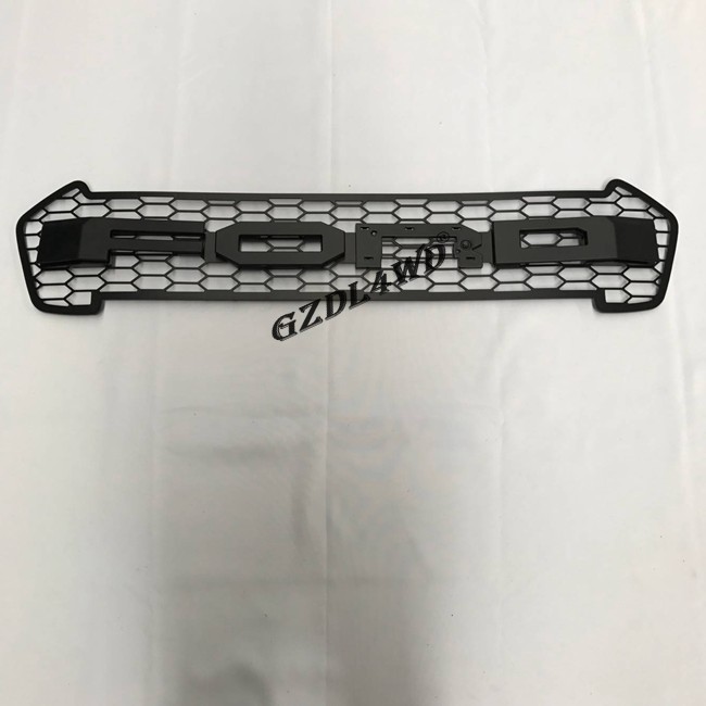 ABS Plastic Ranger Front Grill T6 T7 2015 2016 / Car Grill Mesh Black
