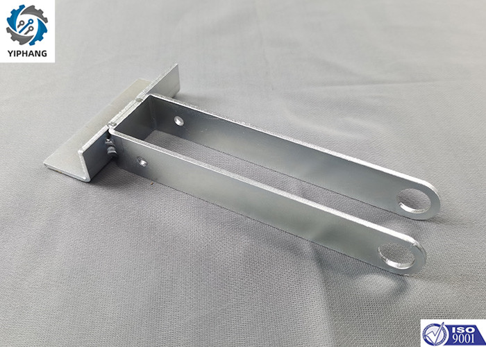 Structural Galvanized Parts CNC Sheet Metal Fabrication Welded Steel Solenoid Bracket