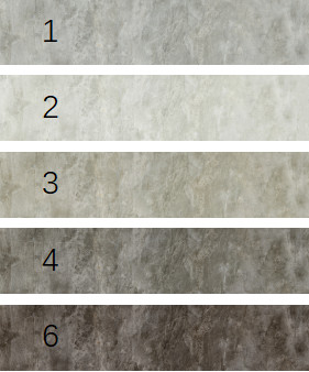 0.6mm Stone Pattern Vinyl Flooring 5.5mm For Kitchen Ultra Light GKBM DP-S82274