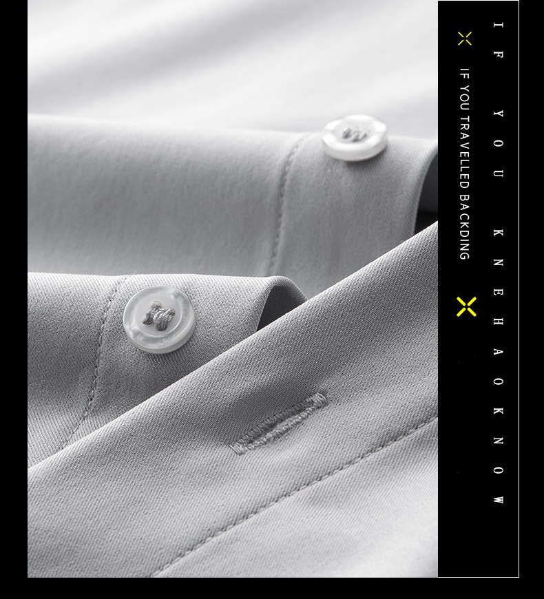 Autumn Custom Tuxedo Men's Shirts 100% Cotton Long Sleeve Formal Shirts for Plus Size