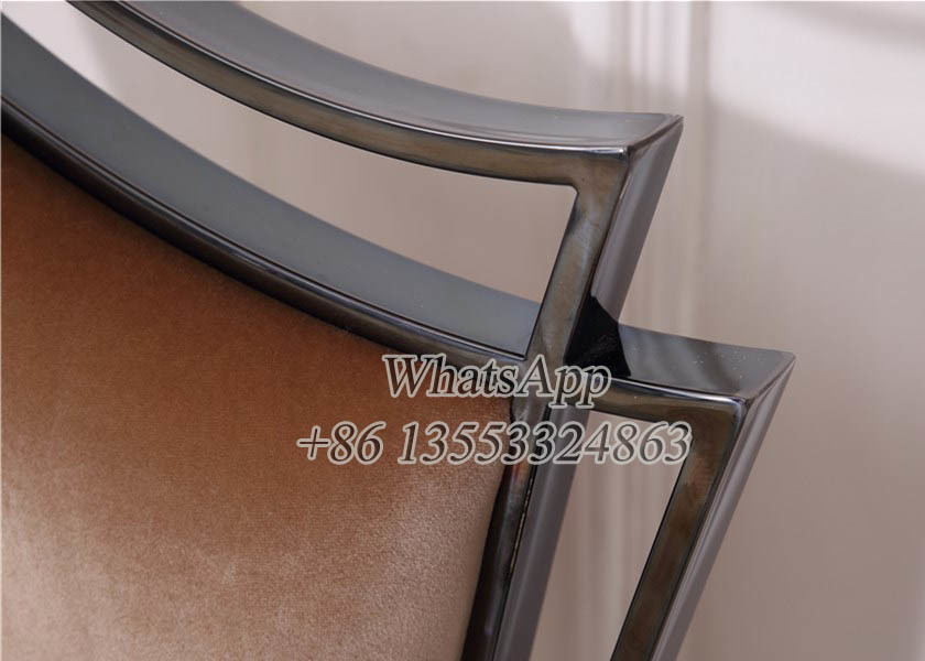 Crushed Velvet Dining Room Chair For Sale From Manufacturer (YS-5)