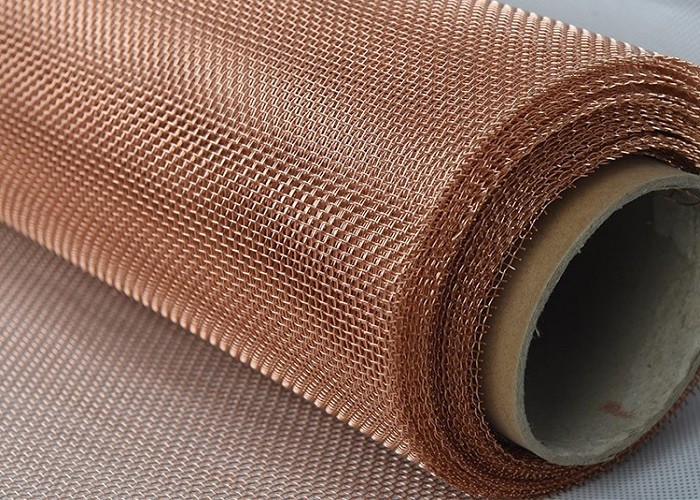 Heat Radiating Red Copper Wire Mesh Industrial Woven Wire Mesh Sustainability
