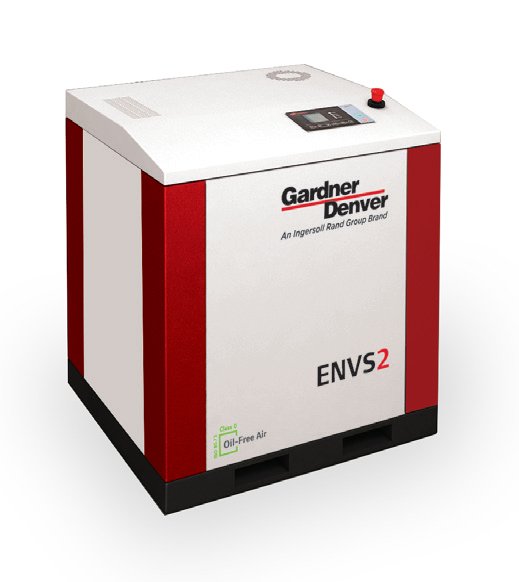 50Hz ENVS7 ENVS11 Oil-free Scroll Air Compressor Gardner Denver Industrial Solution
