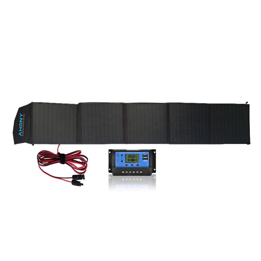 Folding Solar Charging Bag portable solar panel power supply efficiency cell solar module for home generator battery out