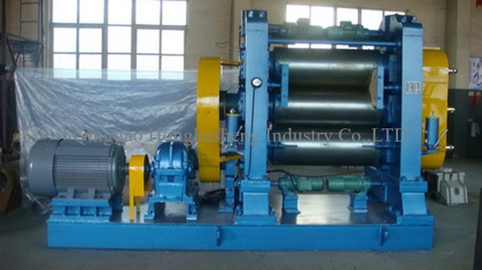 15KW To 280KW Rubber Sheet Rubber Calender Machine 250mm To 800mm Dia