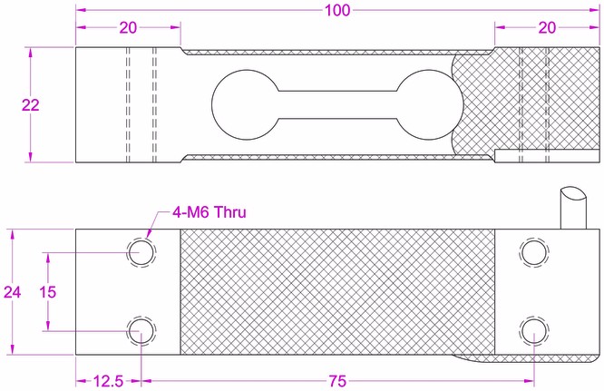 load cell sensor 3kg 6kg 10kg 20kg 30kg 40kg