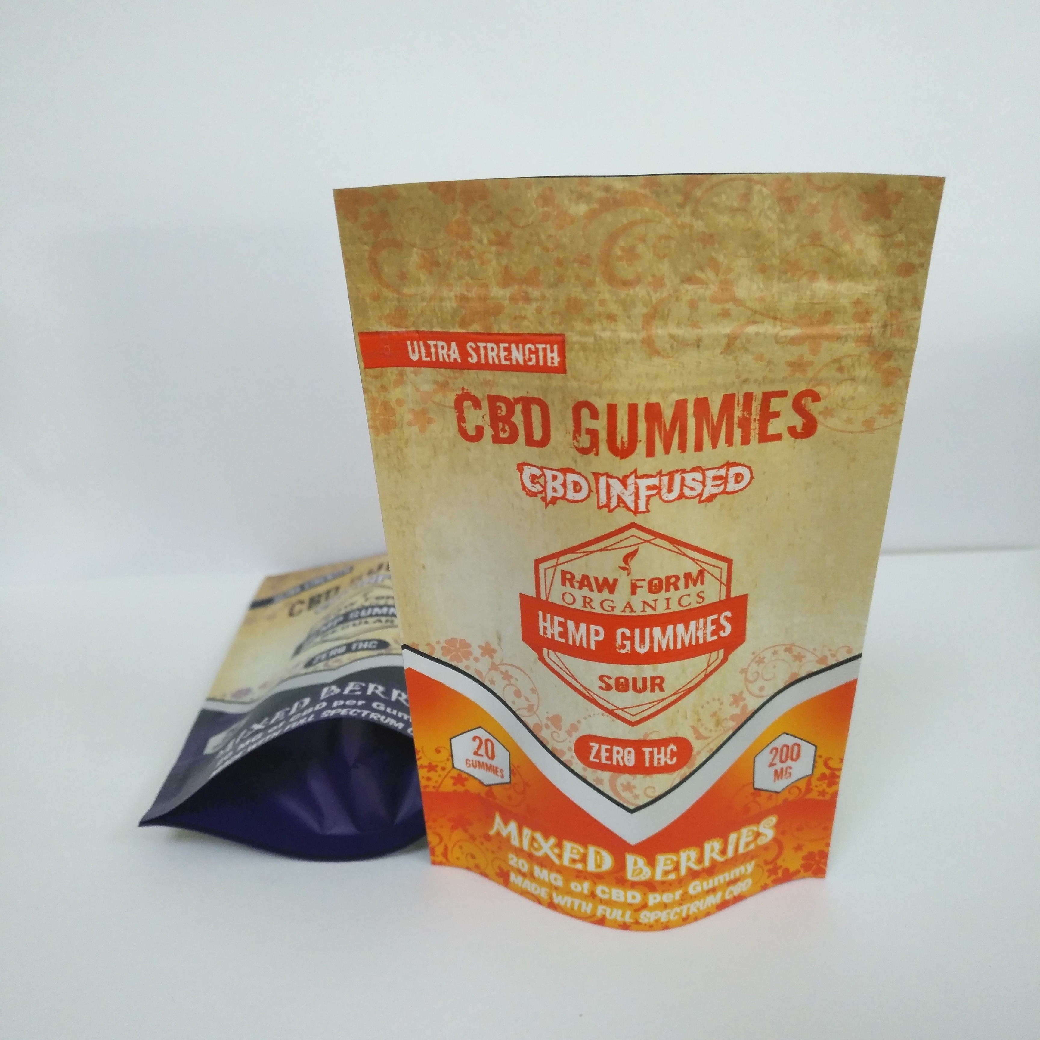 150mg THC CBD Sugar Doypack Candies Gummies Packaging Pouch Candies Gummies Packaging Pouch