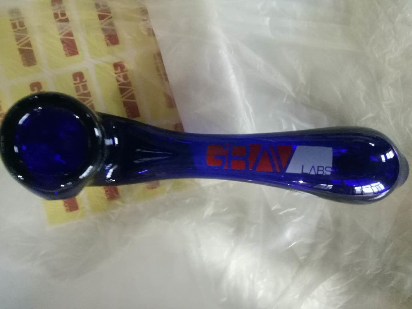 Heady Long 5.5 Inch Sherlock Glass Pipe Smoking Tobacco Blunt Spoon Pipe