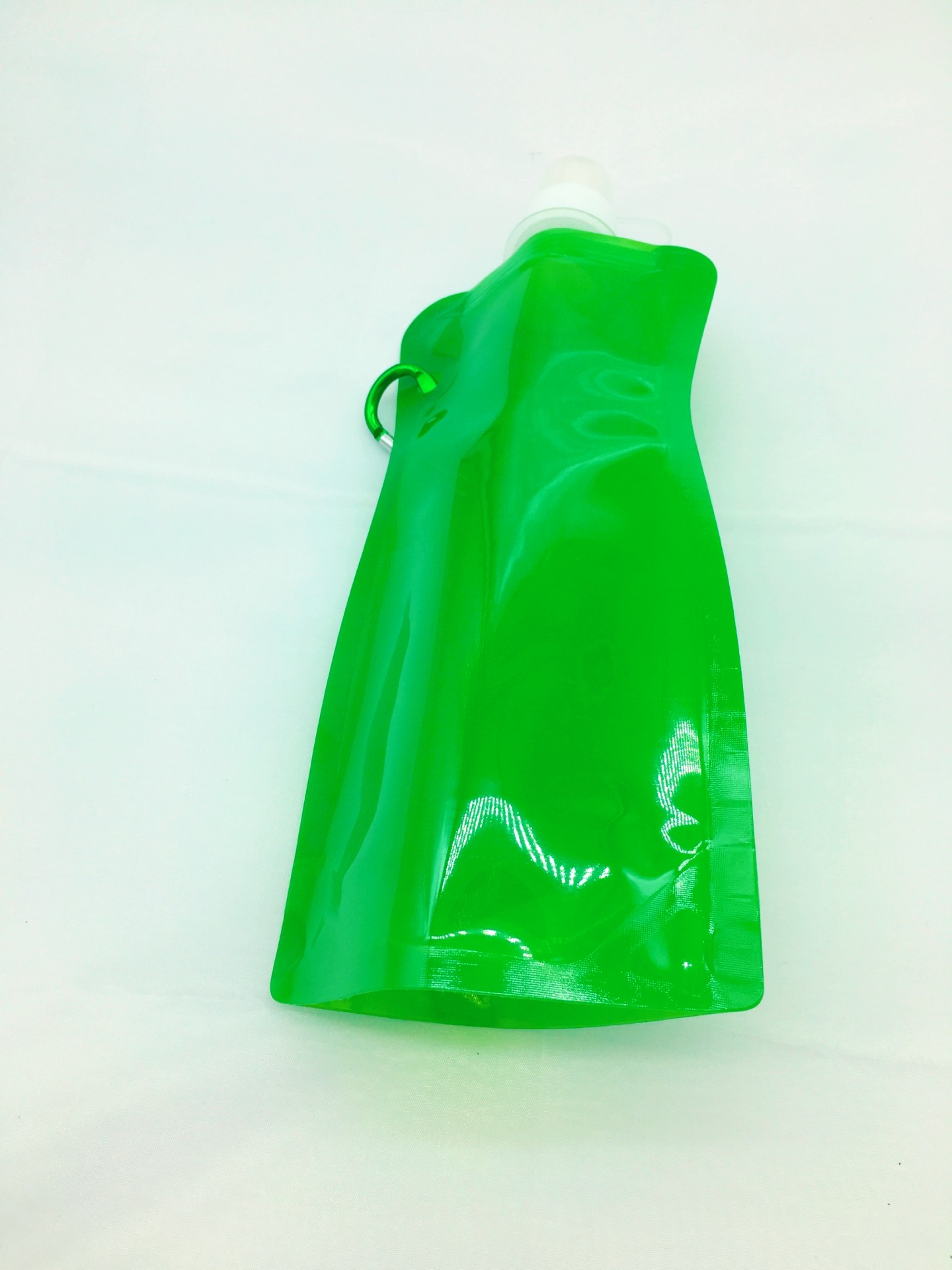 Stand Up Spout Foldable Water Bag Pouch For Juice Eco - Friendly Plastic Material