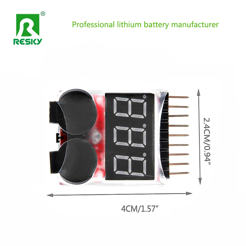 RC Accessories Dual Speaker 1s-8s Low Voltage Buzzer Alarm For Lithium Battery