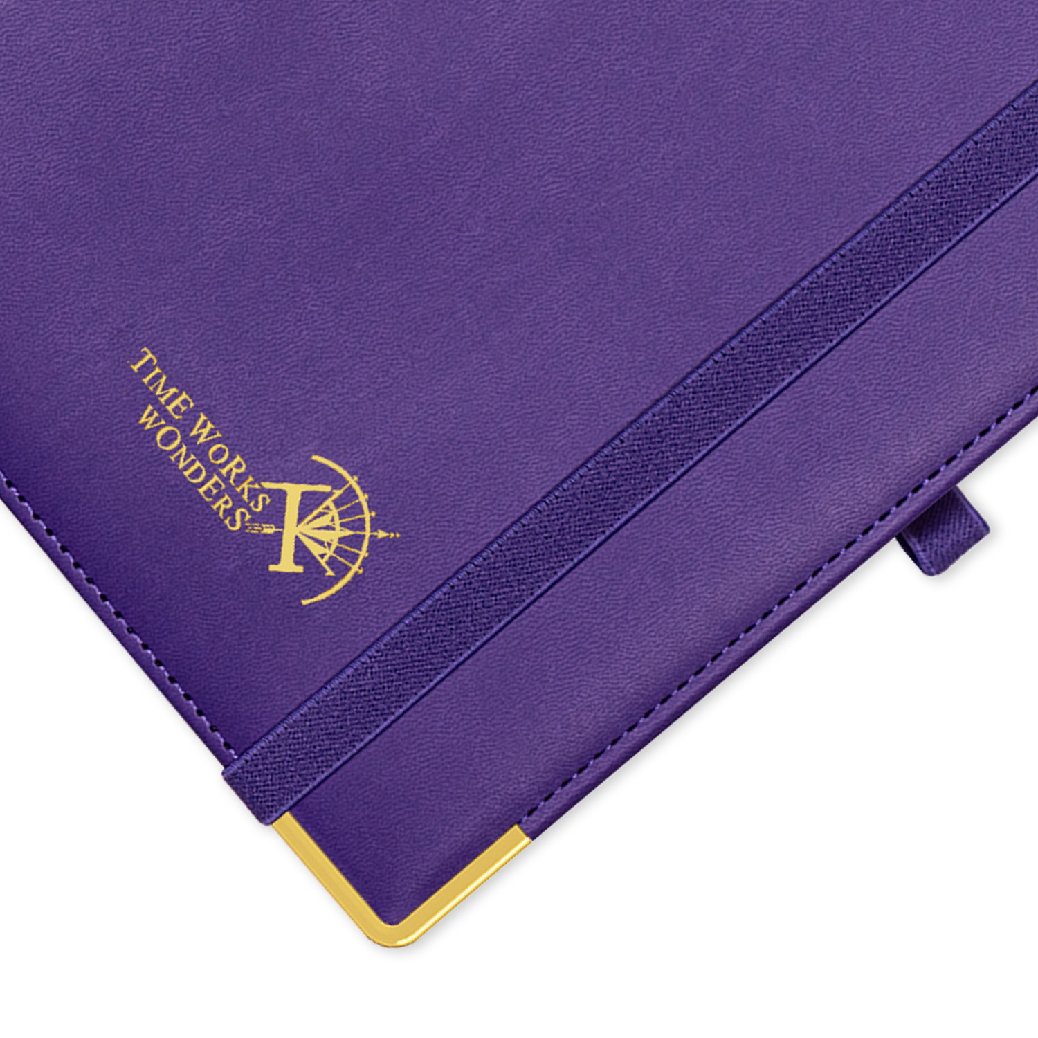 Weekly Planner 2023-2023 Purple With Hourly Schedule And Monthly Tabs