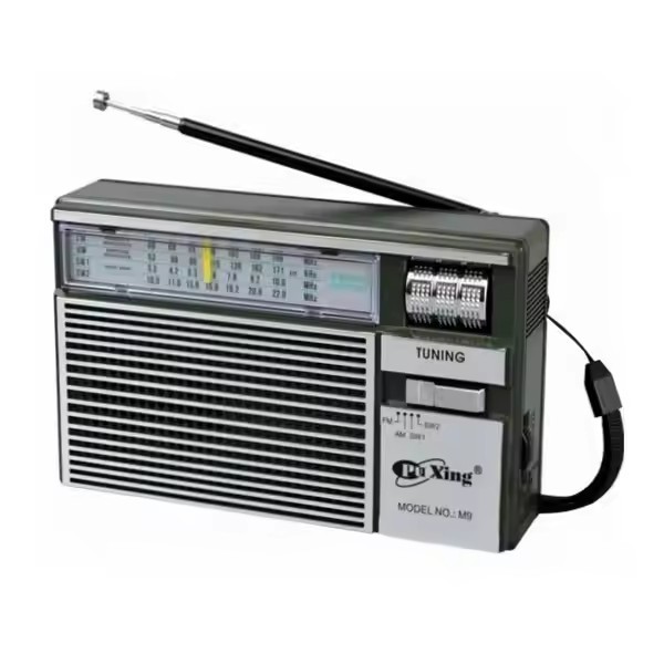 Coffee/Wooden Portable Radio Player Enjoy Your Favorite Stations Anywhere