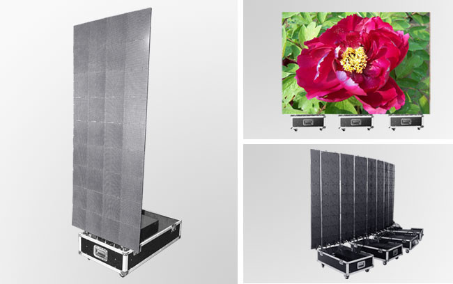 High Definition LED Screen Advertising Digital Totem Remote LED video wall Display