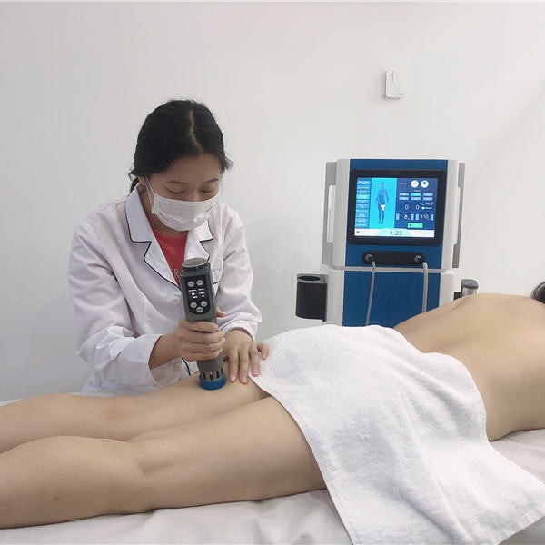 Acoustic ESWT Shockwave Therapy Machine For Sport Injury Low Back Pain