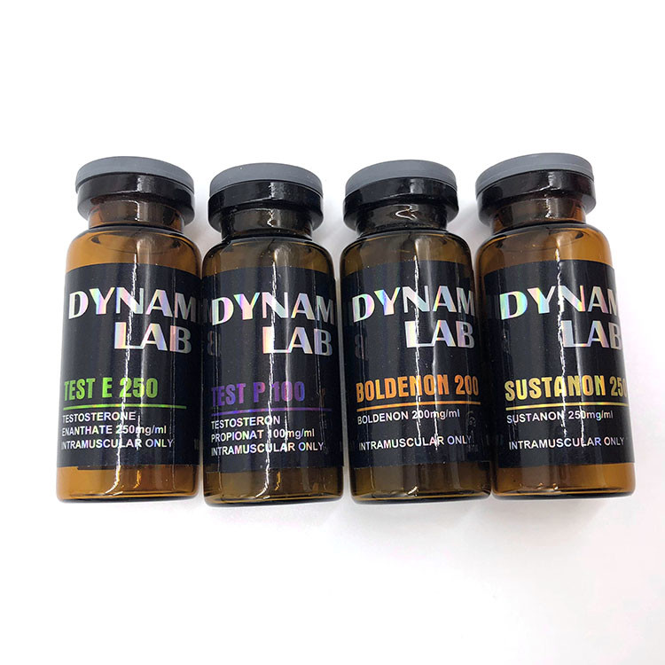 Recycled 10ml Vial Labels 25*60mm Holographic Security Stickers