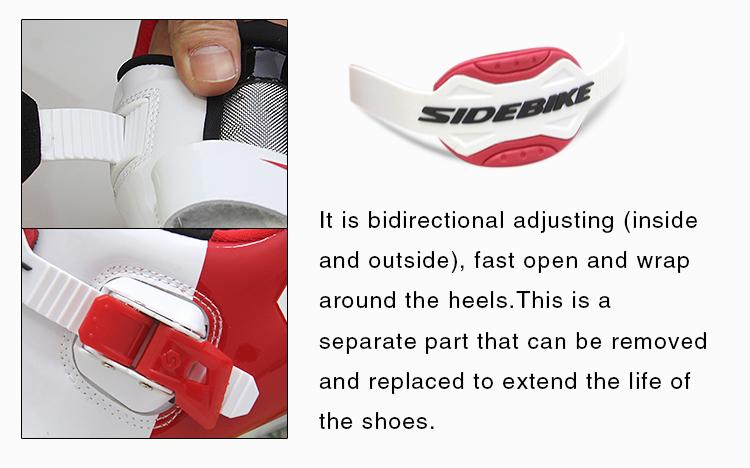 Size 35-46 Road Bike Sneakers Geometry Design Body High Pressure Resistance