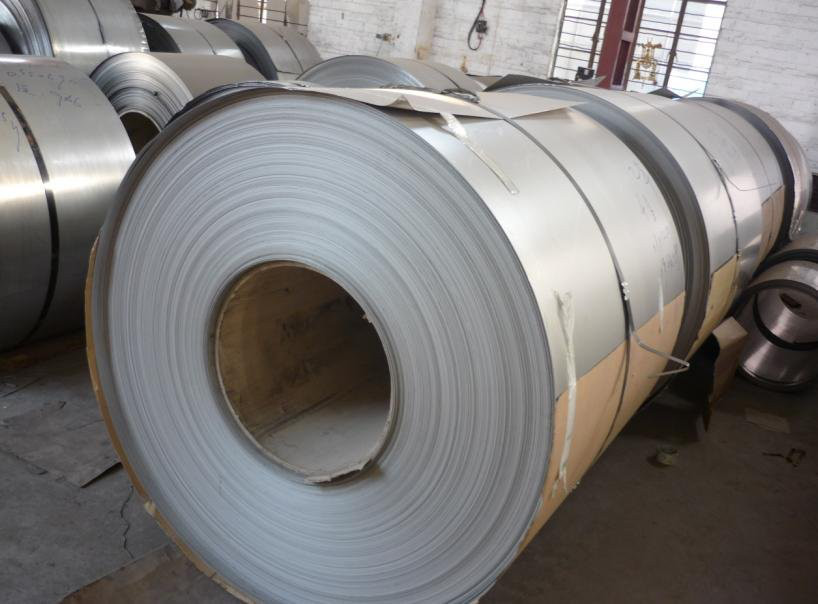 1219mm 1500mm width stainless steel coils 8K PVC coated surface 321 SS coil
