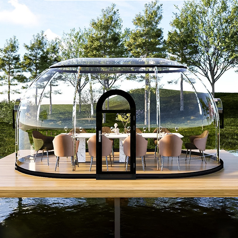 Eggshell house Smart Dome Star River View Egg House Hotel