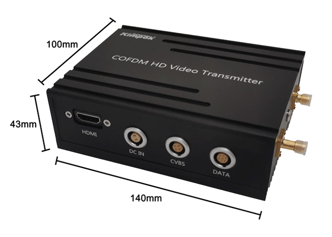 1-3 Watt FPV Image 2.4Ghz Wireless Video Transmitter , Wireless Video Transmission System 1