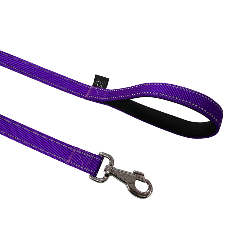 Flexible Nylon Dog Leash Red Dog Walking Leash For Small Medium Large Dogs