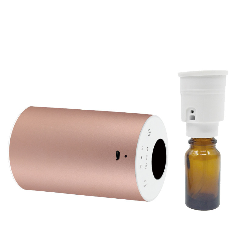 Rechargeable 72H Car Essential Oil Diffuser Aluminum Alloy Material