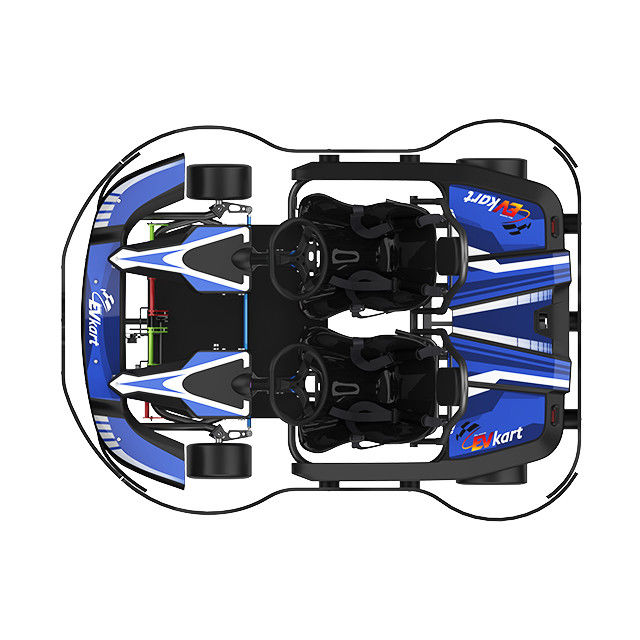 3000RPM Two Seater Racing Go Kart 65km/H App Adjustment Control