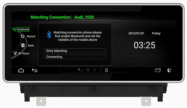 Ouchuangbo car stereo system for Audi A3 2017 support BT MP3 mirror link android 8.0 OS 4+32