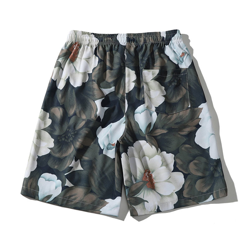 2022 Summer Oil Painting Flowers Cool Thin Art Pants Men