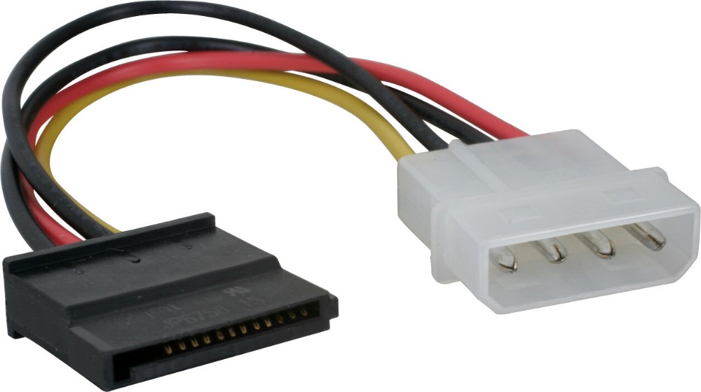 PC Molex IDE to Serial ATA Power Adapter Cable Converter Cable