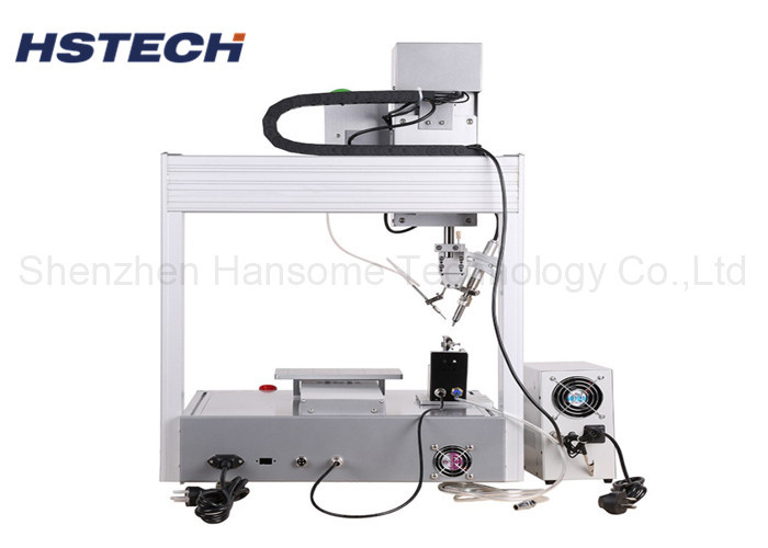 Timing Belt Shinano Motor PCB Soldering Robot Meanwell Driver Grey Color New Condition