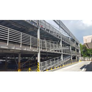 Modern design steel structure car packing