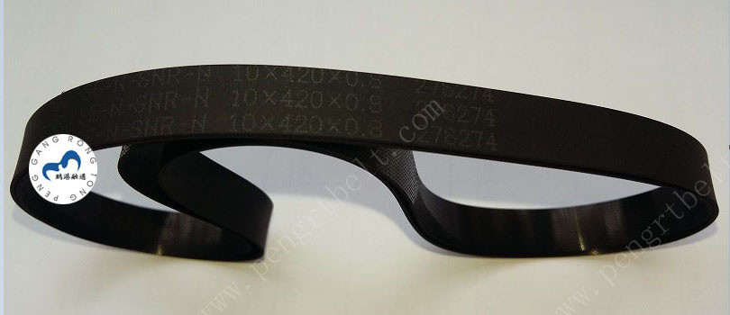 HITACH ATM belt 10x420x0.8 ATM parts Flat belt 10*420*0.8