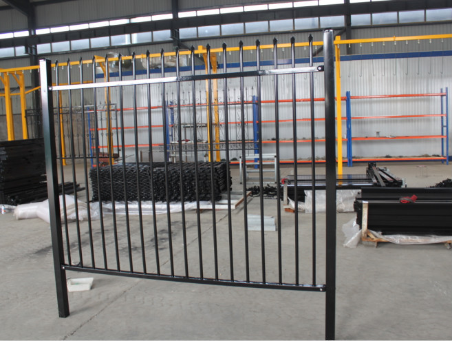 High quality garrison fence for Pedestrian Gate and Vehicle Gate