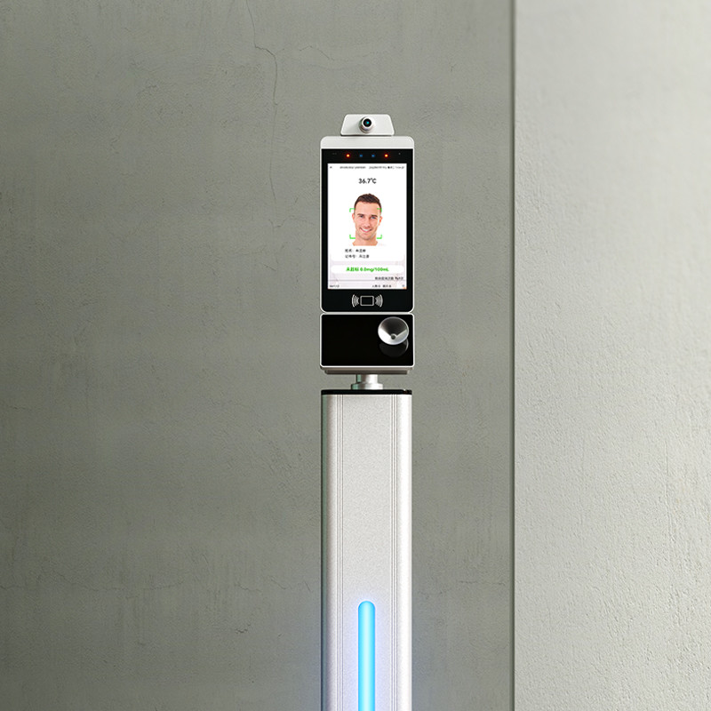 X70 Silvery Wall Mounted Breathalyzer Bluetooth Interface For Pre Job Inspection