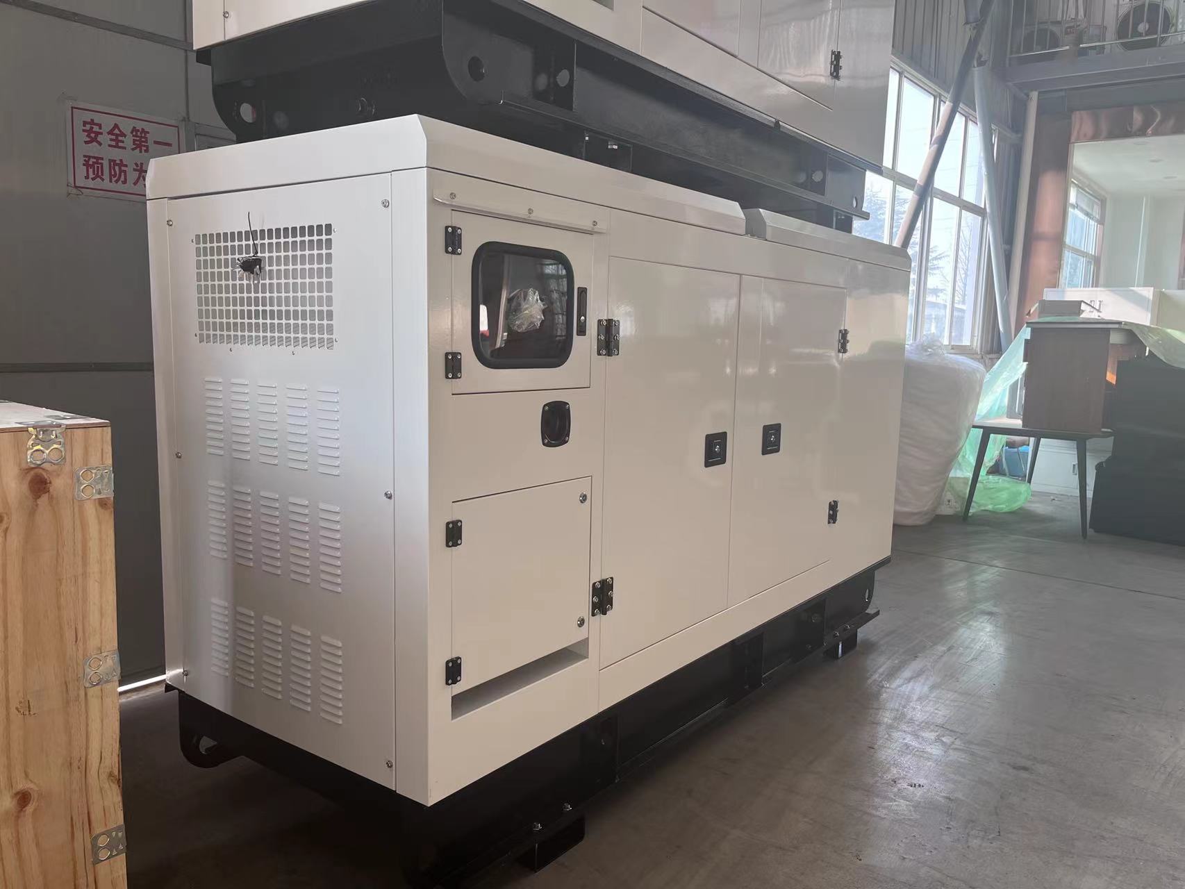 Silent Box Emergency Backup Power Supply for Perkins 60KW Diesel Generator Set Design