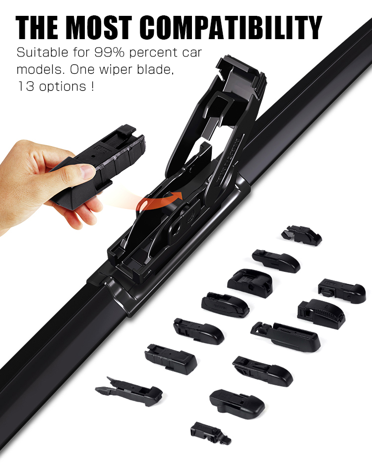 2005- MU-012w MASUMA Windshield Wipers Snow Wiper Blade for NISSAN TERRANO S120V