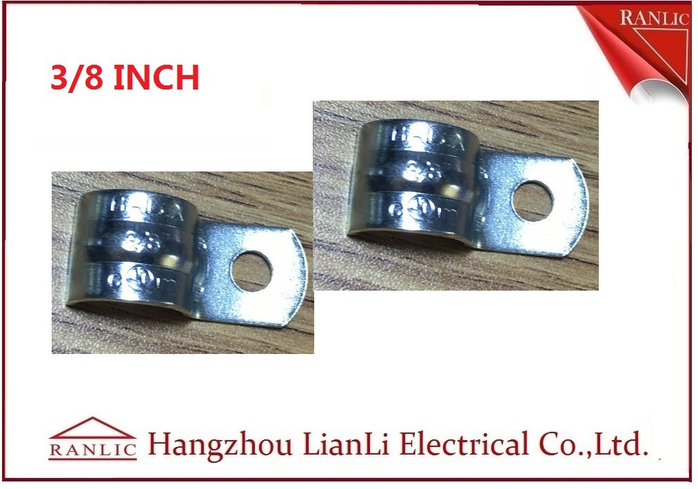 3/8" Steel EMT Conduit Fittings Two Hole with Electro Galvanized Finish