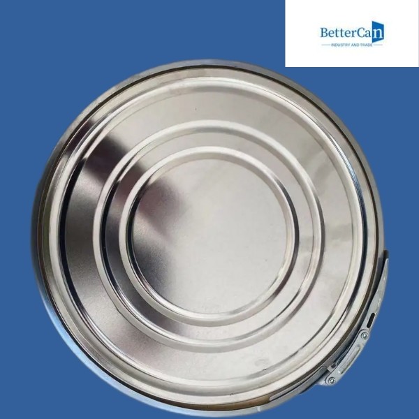 20l Round Metal Paint Pail 5 Gallon Metal Drum , With Screw Cap