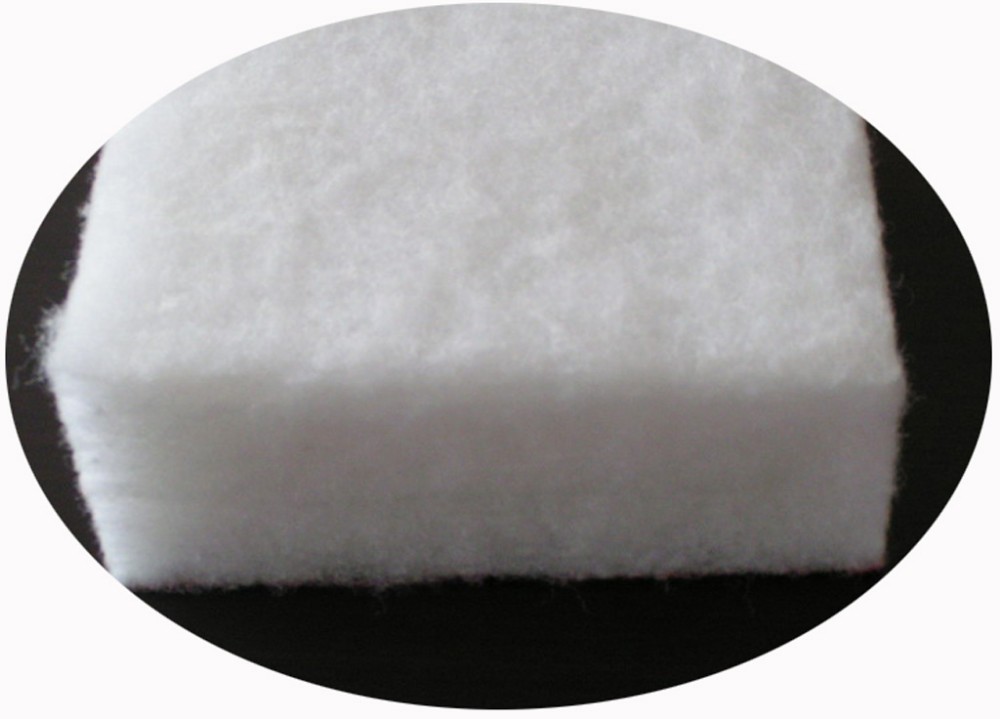 Polyester Fiber Glue Free Thermal Bonded Polyester Wadding Production Line 180kw