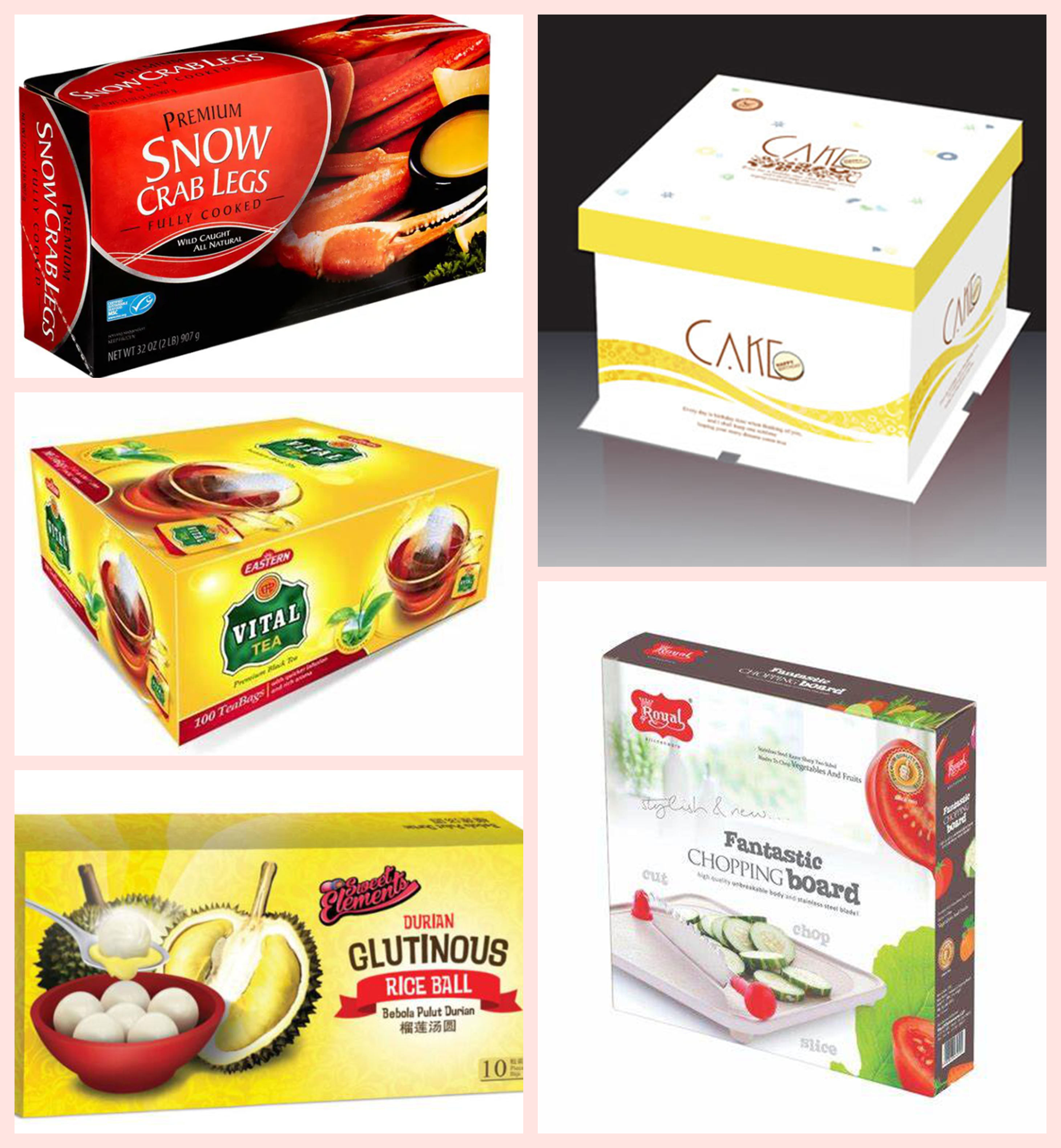 Smooth Surface Strong Printability Paper Board For Frozen Food Packaging