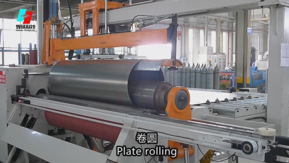 380V Solar Water Heater Tank Welding Equipment For Manufacturing Plant